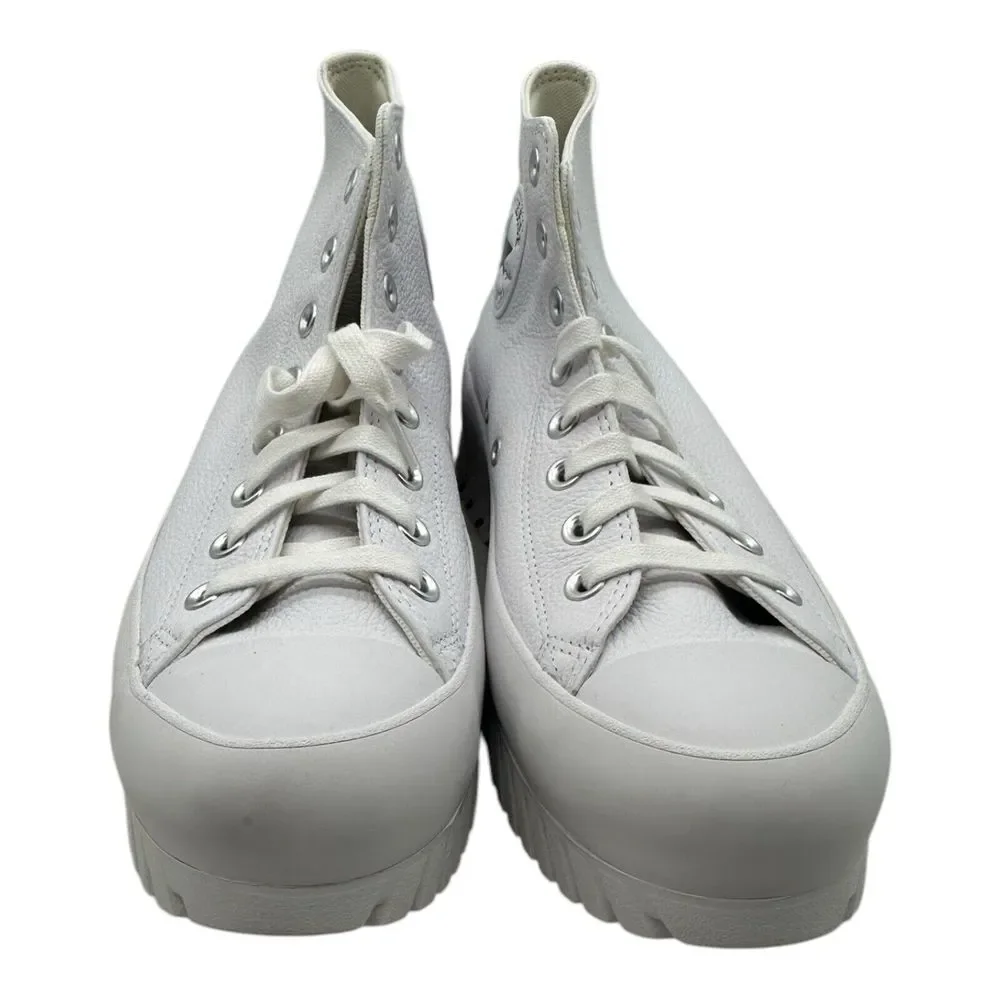 Converse Chuck Taylor All Star Lugged 2.0‎ Hi Sneaker Womens 10.5 Mens 8.5 White